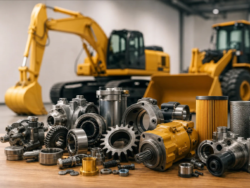 Hydraulic heavy equipment parts